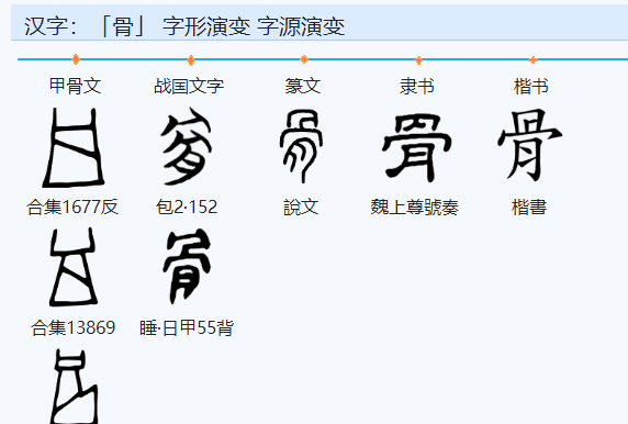 骨组词和拼音,骨的多音字有哪些怎么组词图4