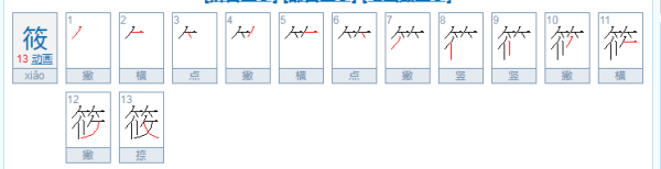 筱怎么读粤语,筱字广东话怎么读图1