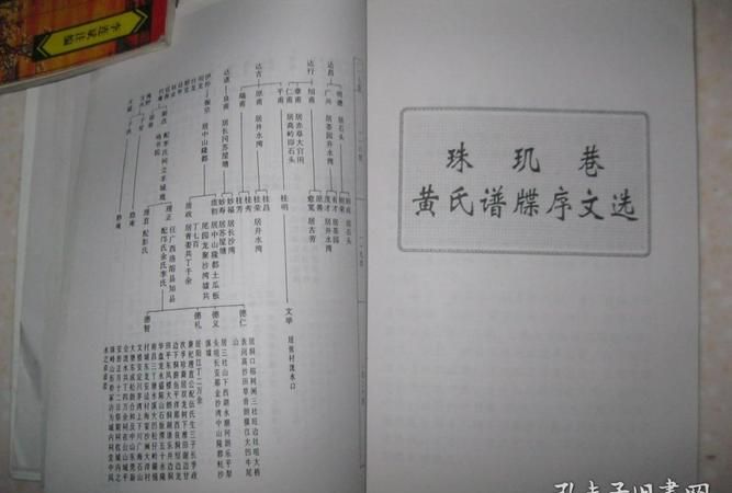 广西江夏堂黄氏族谱图片