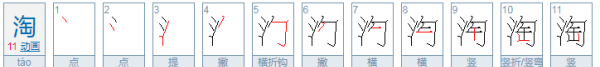 淘组词组什么,淘字能组什么词语呀图3