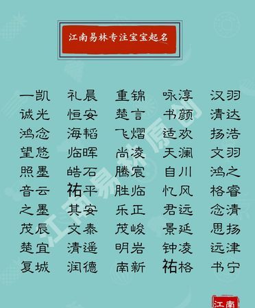 帅气高端男孩名字,男孩霸气有涵养的名字大全图1