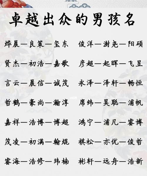 姓何取什么名字好听,姓何取什么名字好听图4