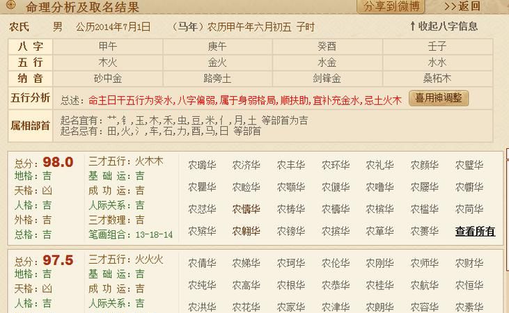 名字生辰八字算命,生辰八字姓名解析最准确图3