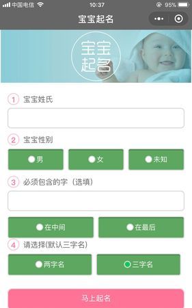 百度在线起名小程序,帮忙给小程序起个名字图1