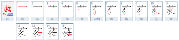 葳葳蕤蕤怎么读音是什么,葳蕤怎么读音是什么读图3