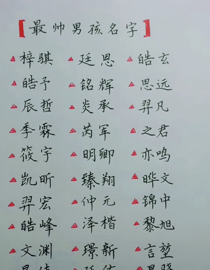 小孩取名字大全2019男免费,男宝宝名字大全209图4