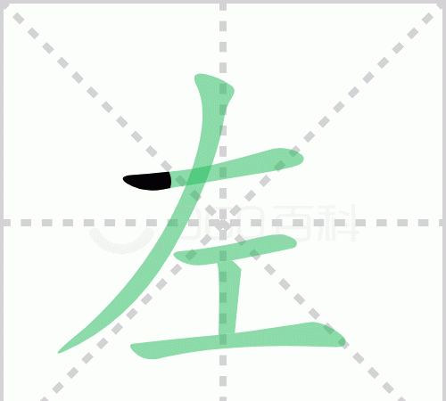 左的笔顺规则是先什么后什么,周字的笔画规则图1