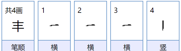 丰的组词,丰收的丰怎么组词语图1