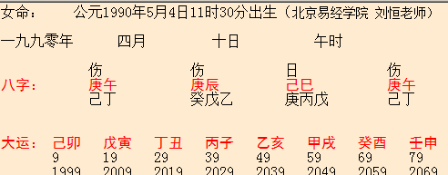 八字精批测算结果,免费八字测算在线图1