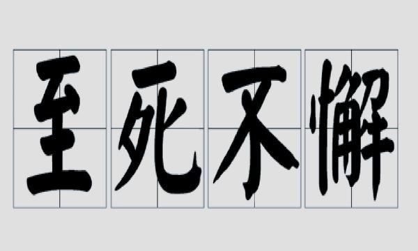 至死不懈的拼音,至死不懈是不是成语图3