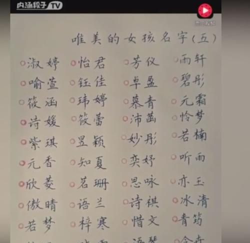 独特的名字大全,好听的微信名字好听的微信名字大全图3