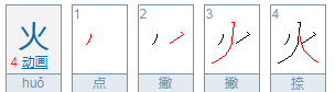 带火的字多与火有关带灬的字多与水有关,灬的字一般与什么有关,也与什么有关图4