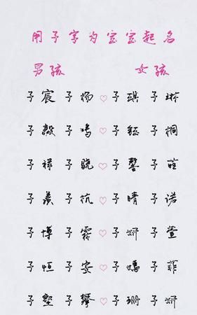 子字取名女孩子洋气,起名字图4