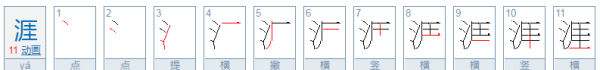 涯组词拼音,涯的拼音图1