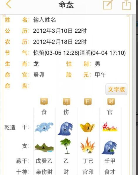 易奇八字排盘免费算命,易奇免费八字测试图3
