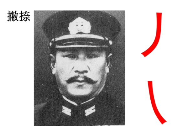 汉字笔画大全表,汉字的基本笔画名称有哪些写法图5