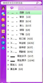 qq分组简单的2个组,qq简单分组五个分组图2