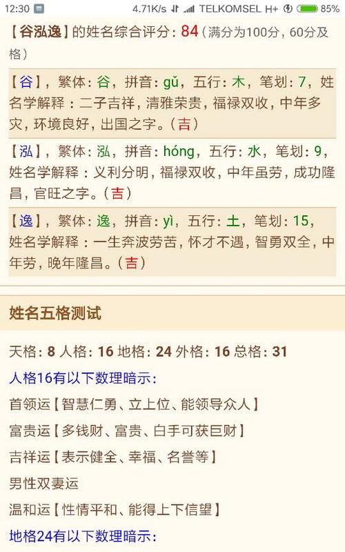 免费查询名字含义解释,姓名寓意查询免费名字意义查询图3