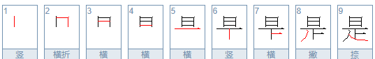 汉字的笔顺和组词,字的笔顺图2