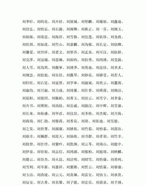 刘组词不带人名,刘字的组词有哪些不算名字图1