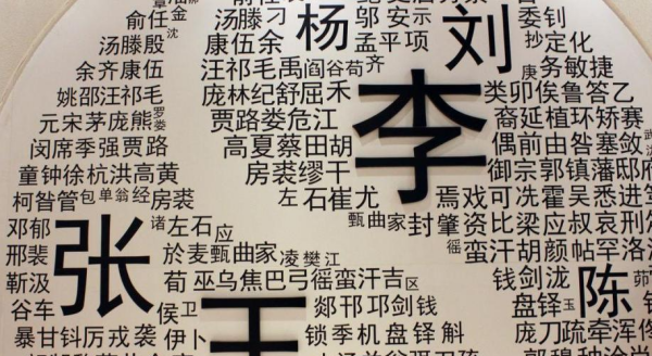 百家姓氏大全排名,百家姓氏大全排名表图3