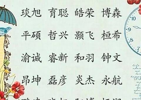 起名字男孩八字起名,新生儿起名字男孩生辰八字起名打分图4