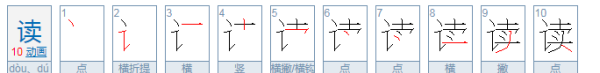 读组词2个字,读的组词有哪些?图1