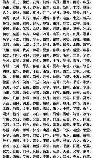 梦幻甜美的名字昵称,女生梦幻仙气网名二字图3