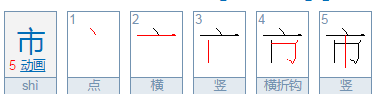 市的部首到底是什么,市的部首是巾吗图2