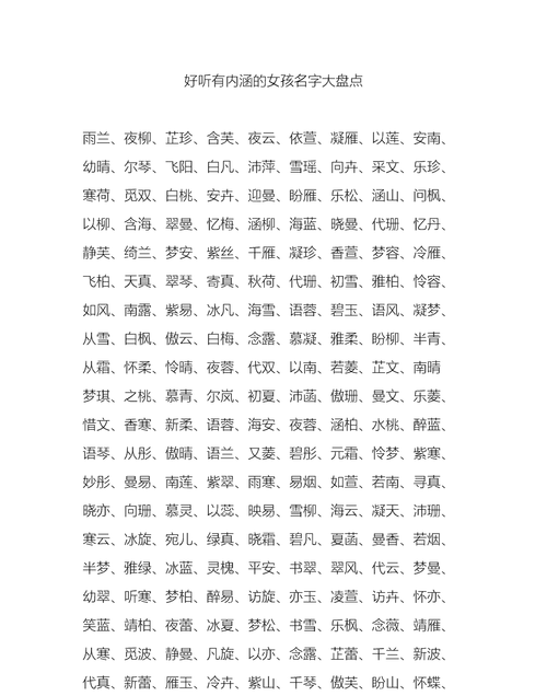 名字解析和寓意免费,00个经典好名字大全寓意解释一下图2