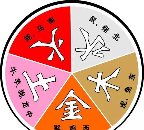 金木水火土生肖查询表,十二生肖金木水火土对照表2022图2