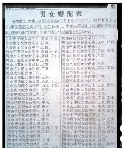 八字婚配查询,八字婚配查询表免费图2