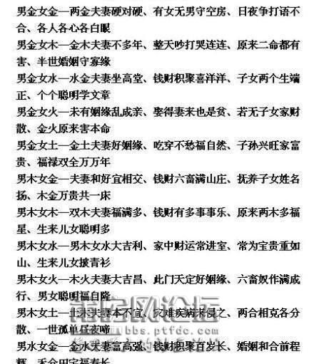 八字婚配查询,八字婚配查询表免费图3