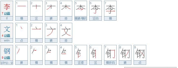 文的笔顺 正确,文字的笔顺笔画怎么写图1