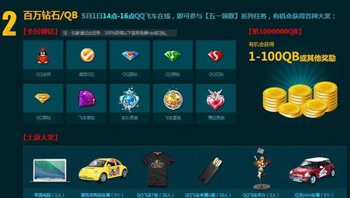 qq飞车免费领9000000钻,qq飞车从哪里可以免费领紫钻图2