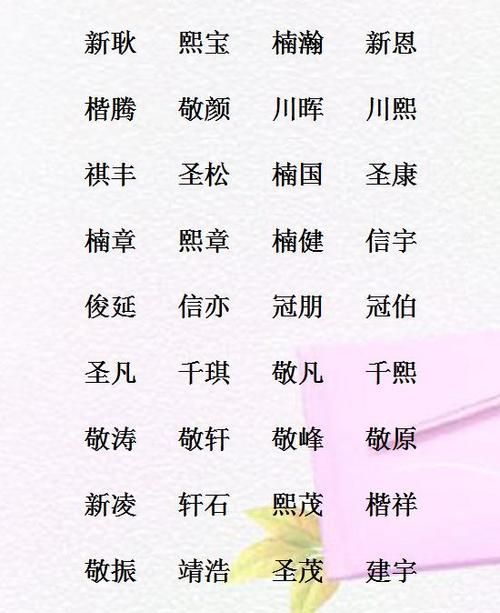 婴儿起名大全免费,婴儿不要钱取名字大全免费图4