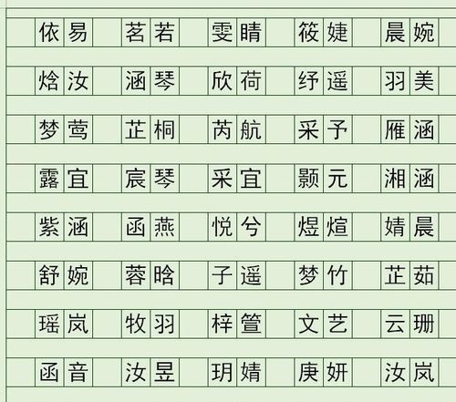 定字起名大全,双胞胎女孩起小名大全2021图2