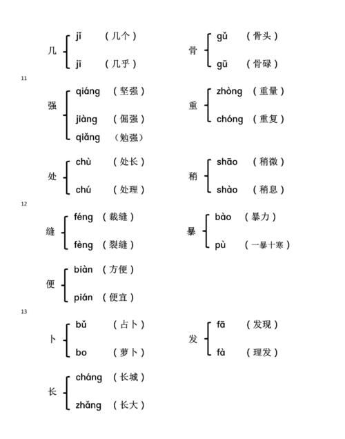 模组词 多音字,模的多音字及组词图3