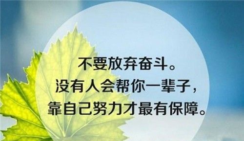 正能量人生格言,积极向上的人生格言有哪些正能量励志语录图2