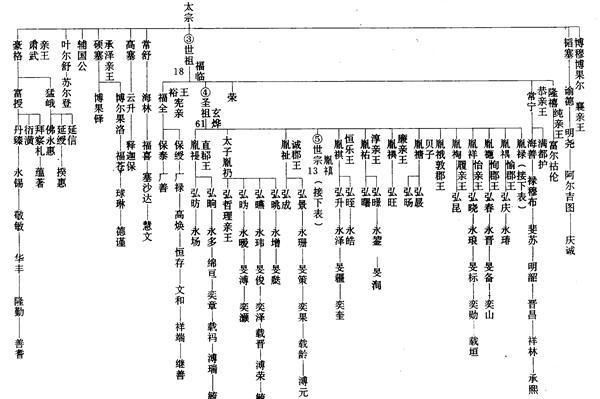 爱新觉罗族谱,爱新觉罗家族的后代图4