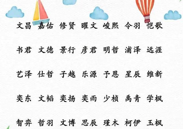 男孩起名字大全203,给男孩儿取名字大全,姓程图4