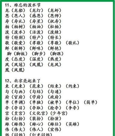 什能组啥词图片