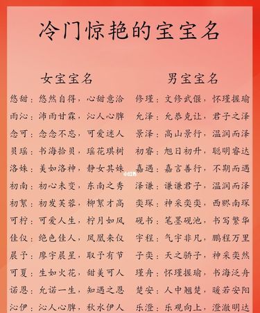 冷门又高级的女孩名字,冷门且好听的女孩名字推荐(简单大方)图2