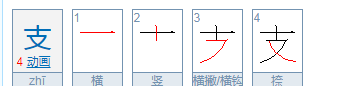 支的组词和部首,支的拼音图2