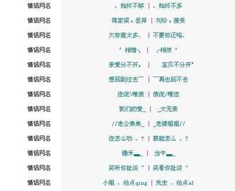 带符号的qq网名,非主流带符号的qq个性网名图2