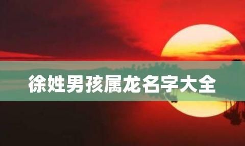 属龙的男孩取什么名字最好,属龙的叫什么名字比较好图3