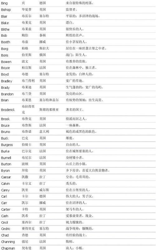 简短英文名男生四个英语单词,男孩英文名简单大方洋气图2