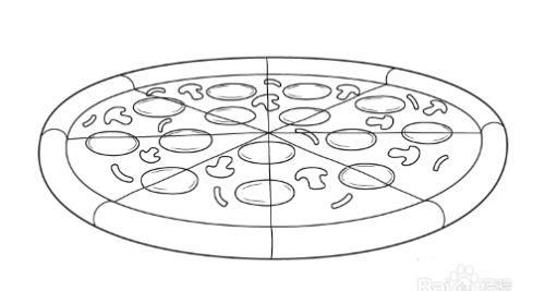 披萨的披的笔顺,pizza怎么读图3