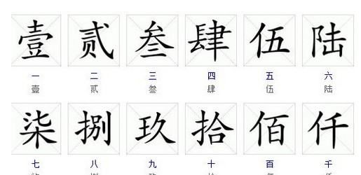 九的繁体字大写,九字的繁体字怎么写的图2