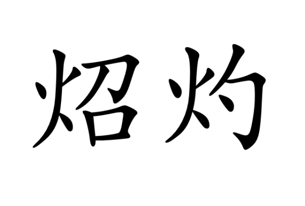 灼的拼音和意思和造句,呼延灼怎么读音图1